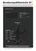 Bundesrepublikanische AfA - Beispiel einer dafür repräsentativen, minimal exzeptionellen Figur 