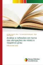 Analise e reflexoes em torno das obrigacoes de relato e respetivo grau