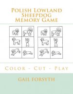 Polish Lowland Sheepdog Memory Game: Color - Cut - Play