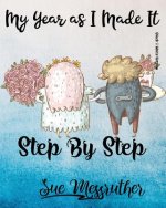 Step by Step (Black & White Version): Personal Memorandum Diary