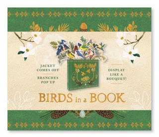 Birds in a Book (A Bouquet in a Book): Jacket Comes Off. Branches Pop Up. Display Like a Bouquet! (Lesley Earle,Rachel Grant)(Twarda)