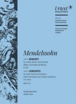 Konzert fü r Violine, Klavier und Orchester d-Moll op. MWV 4