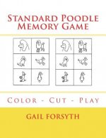 Standard Poodle Memory Game: Color - Cut - Play