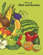 Malbuch mit Obst und Gemuse 1
