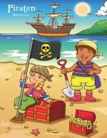 Piraten Malbuch 1, 2 & 3