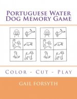 Portuguese Water Dog Memory Game: Color - Cut - Play