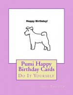 Pumi Happy Birthday Cards: Do It Yourself