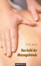 Gold der Massagehande