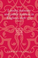 Loyalty, Memory and Public Opinion in England, 1658-1727