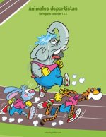 Animales deportistas libro para colorear 1 & 2