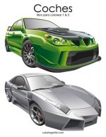 Coches libro para colorear 1 & 2