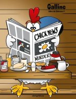 Galline Libro da Colorare 4