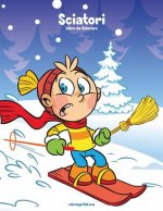 Sciatori Libro da Colorare 1