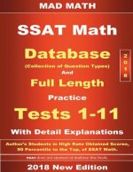 2018 SSAT Database and 11 Tests