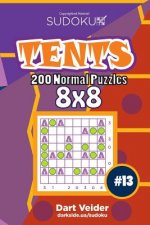 Sudoku Tents - 200 Normal Puzzles 8x8 (Volume 13)