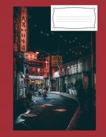 Music Manuscript: Exotic Dark Asian City Street