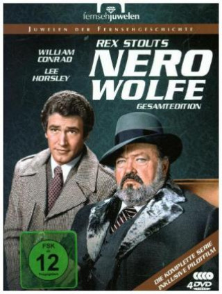 Nero Wolfe - Gesamtedition, 4 DVD