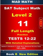 2018 SAT Subject Math Level 2 Book B Tests 12-22