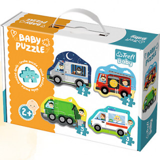 Baby puzzle Dopravní prostředky 4v1