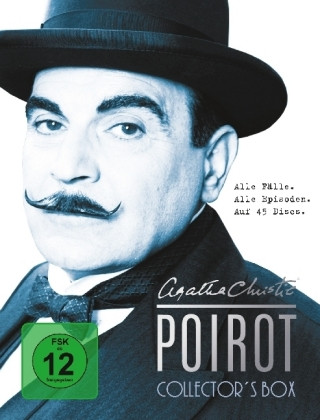 Poirot - Collector's Box. Alle Fälle. Alle Episoden. Auf 45 Discs.