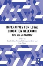 Imperatives for Legal Education Research