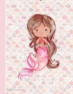 Mermaid Primary Story Book Pink: 100 Pages 8.5 x 11 Draw and Write Early Childhood to K Grade Level K-2 Creative Picture Storybook