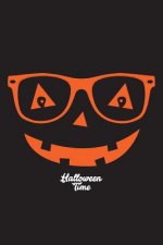 Halloween time: Smiling Pumpkin with glasses