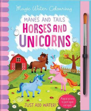 Manes and Tails - Horses and Unicorns, Mess Free Activity Book