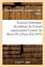 Examen Historique Du Tableau de Gerard Representant l'Entree de Henri IV A Paris