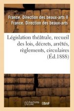 Legislation Theatrale, Recueil Des Lois, Decrets, Arretes, Reglements, Circulaires