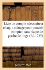 Livre de Compte Necessaire A Chaque Menage, Pour Pouvoir Compter