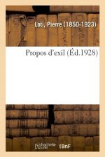 Propos d'Exil