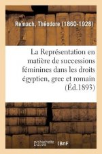 Representation En Matiere de Successions Feminines Dans Les Droits Egyptien, Grec Et Romain