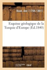 Esquisse Geologique de la Turquie d'Europe