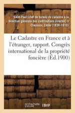 Le Cadastre En France Et A l'Etranger, Rapport