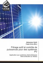 Filtrage actif et contrôle de puissances pour des systèmes PV