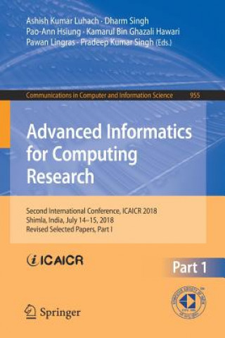 Advanced Informatics for Computing Research
