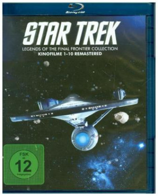 STAR TREK 1-10, 10 Blu-ray