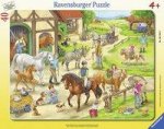 Auf dem Pferdehof - Puzzle mit 40 Teilen