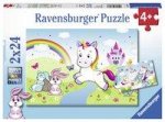 Märchenhaftes Einhorn - Puzzle mit 2X24 Teilen