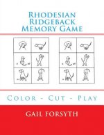 Rhodesian Ridgeback Memory Game: Color - Cut - Play