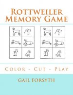 Rottweiler Memory Game: Color - Cut - Play