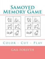 Samoyed Memory Game: Color - Cut - Play