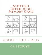 Scottish Deerhound Memory Game: Color - Cut - Play