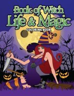 Book Of Witch Life And Magic Coloring Book: A Dark Fantasy Coloring Book Gift for Witch Lovers - Night Magic for Witches, Wiccans, Wizards and Spell C