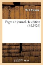 Pages de Journal. 4e Edition