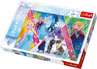 Trefl Puzzle Frozen - Kouzelné vzpomínky / 260 dílků