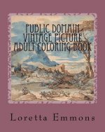 Public Domain Vintage Picture Adult Coloring Book: Coloring Art Works From the Past