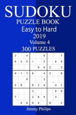 300 Easy to Hard Sudoku Puzzle Book 2019