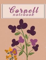 Cornell Notebook: Note Taking Notebook, for Students, Writers, School Supplies List, Notebook 8.5 X 11- 120 Pages